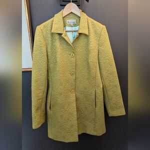 Bright Green Vintage Coat